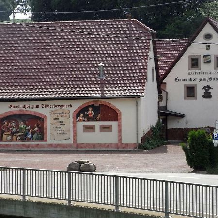 Restaurant & Pension "Bauernhof Zum Silberbergwerk" Limabach - Oberfrohna Dış mekan fotoğraf
