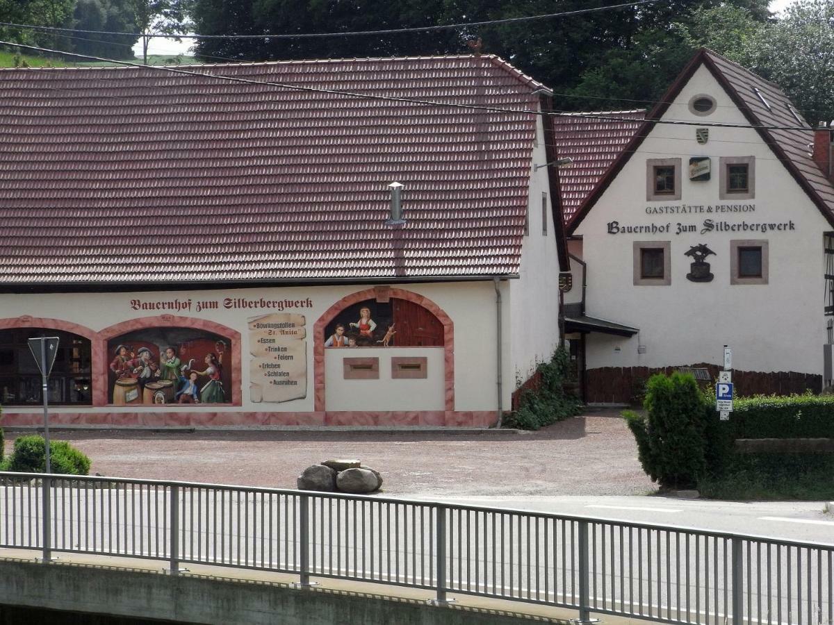 Restaurant & Pension "Bauernhof Zum Silberbergwerk" Limabach - Oberfrohna Dış mekan fotoğraf