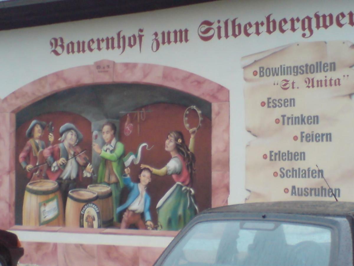 Restaurant & Pension "Bauernhof Zum Silberbergwerk" Limabach - Oberfrohna Dış mekan fotoğraf